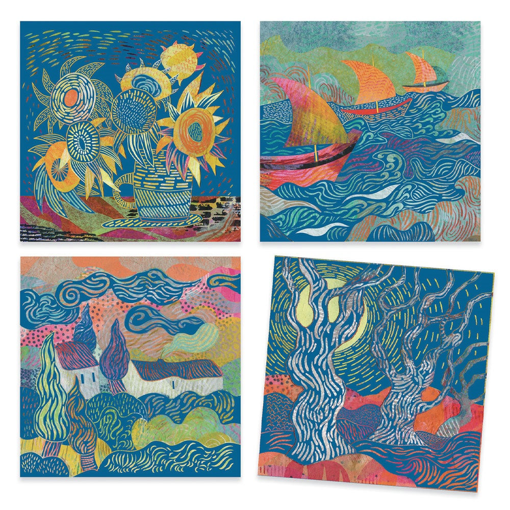 Djeco Inspired by Vincent Van Gogh the South, series.