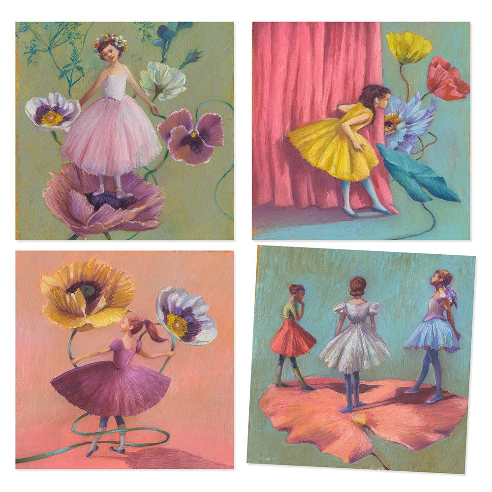 Djeco Inspired by Edgar Degas The Ballerina, series.
