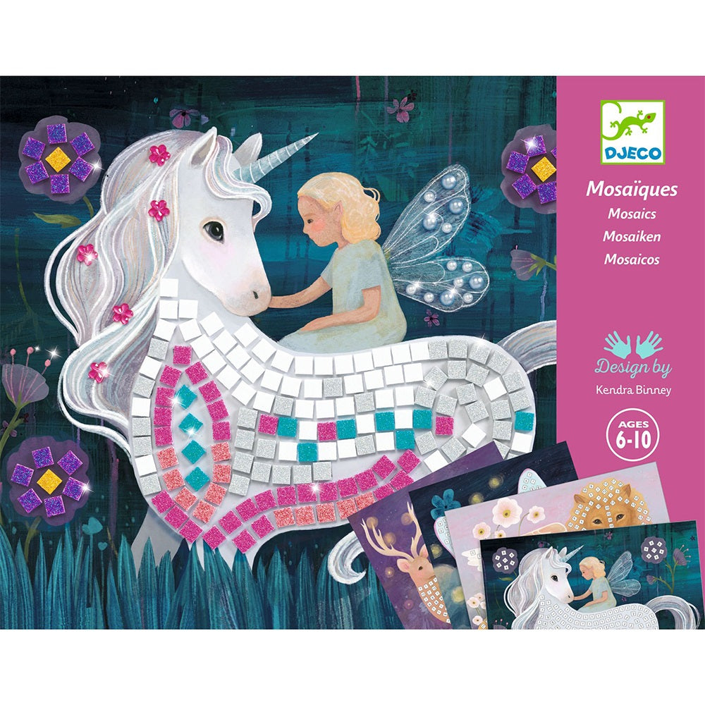 Djeco Sticker Mosaics The enchanted world