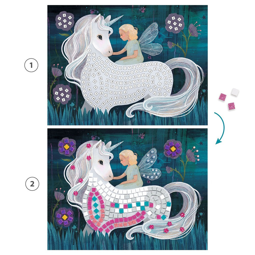 Djeco Sticker Mosaics The enchanted world