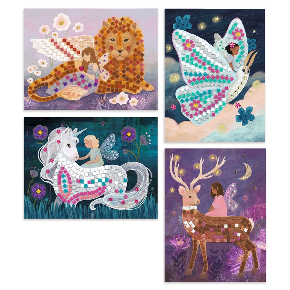 Djeco Sticker Mosaics The enchanted world