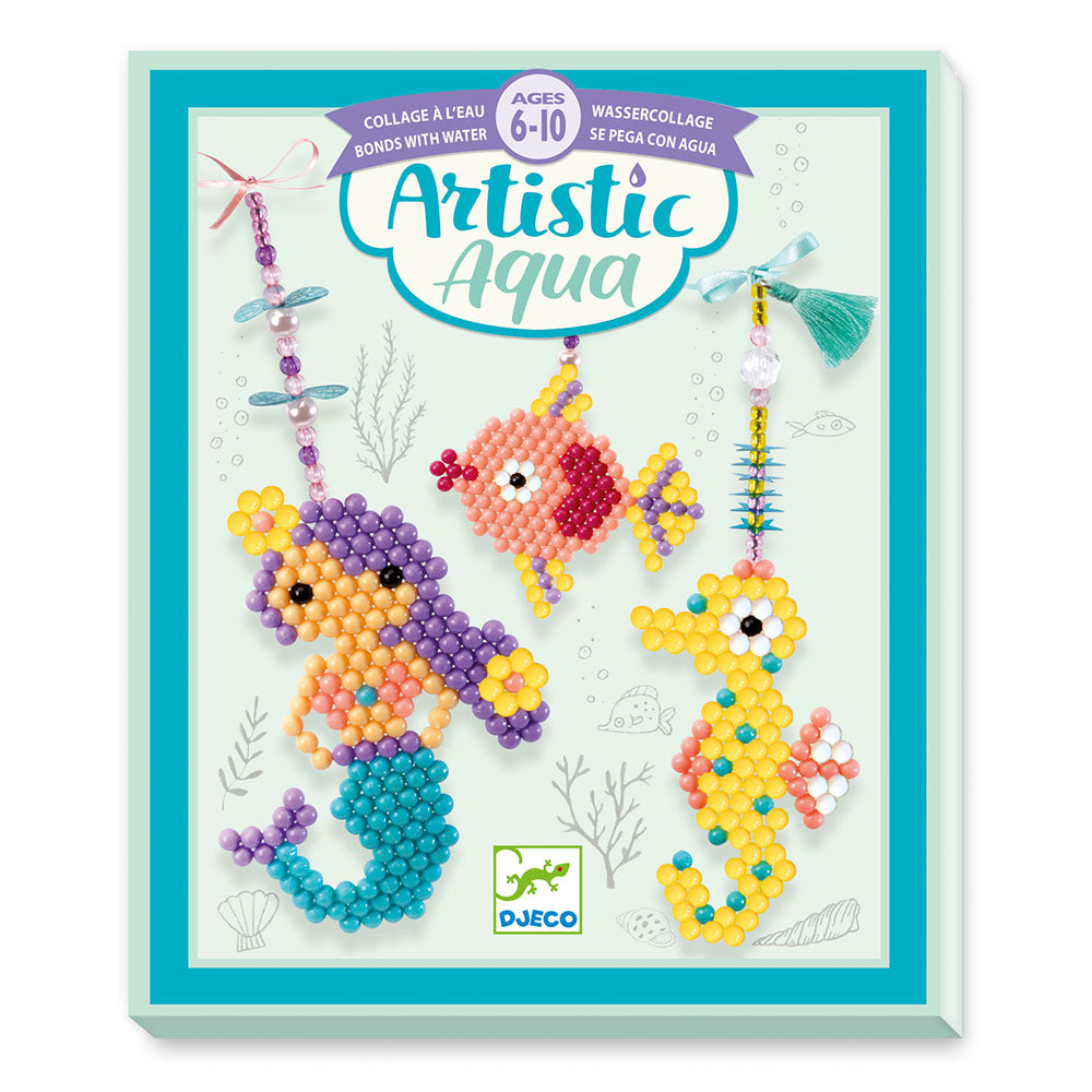 Djeco Collages Artistic aqua - Sea charm
