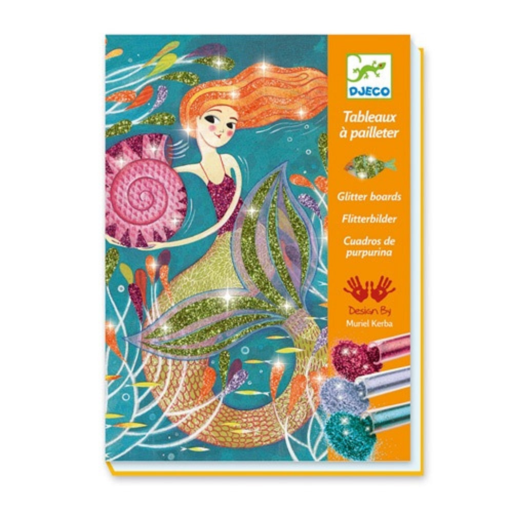 Djeco, Mermaids, I create with glitter.