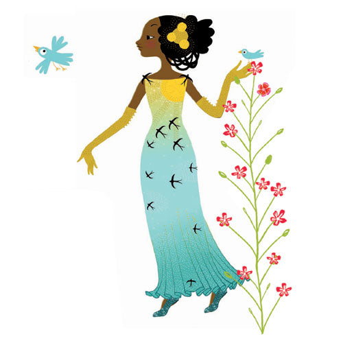 Paper dolls DIY Dresses - Djeco Reusable Stickers