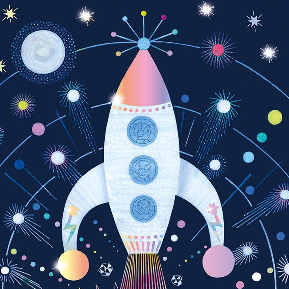 Djeco Scratch cards Cosmic mission