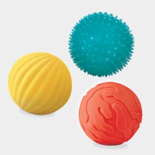 3 Littles sensories balls Ludi