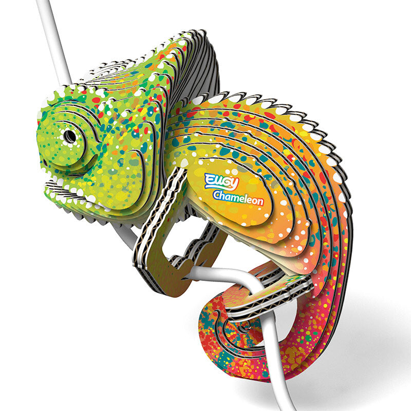 3D puzzle: Chameleon, EUGY