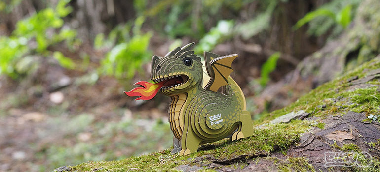 3D puzzle: Dragon, EUGY