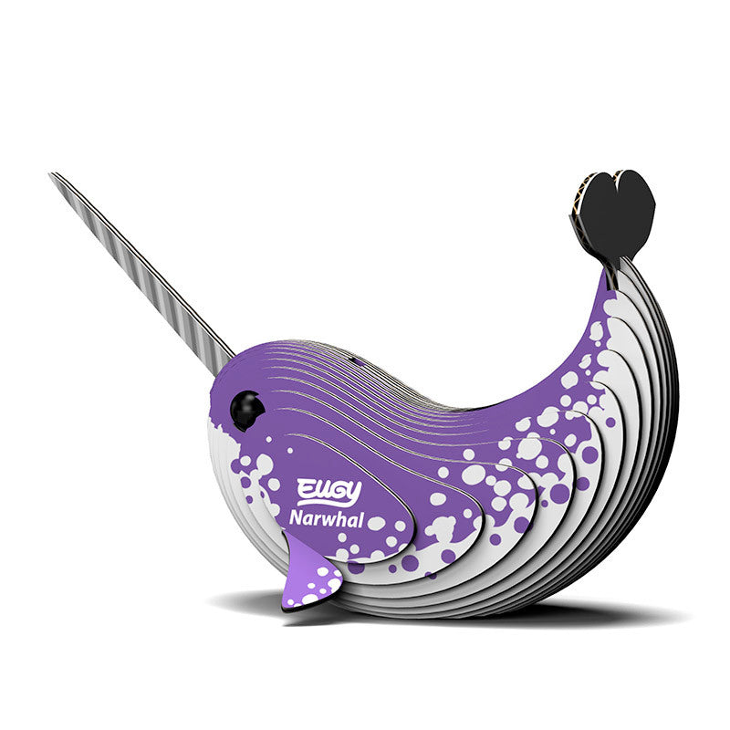 3D puzzle: Narwhal, EUGY