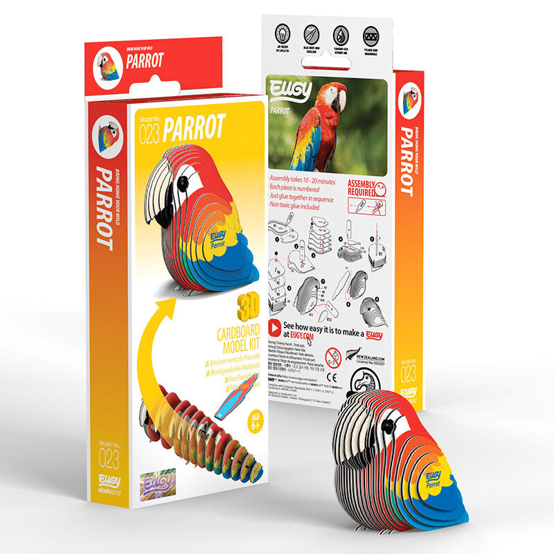 3D puzzle: Parrot, EUGY