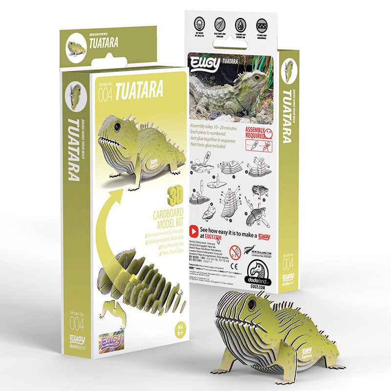 3D puzzle: Tuatara, EUGY