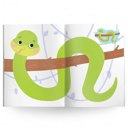 Раскраска пальчиками. Животные. Серия Раскраска для малышей