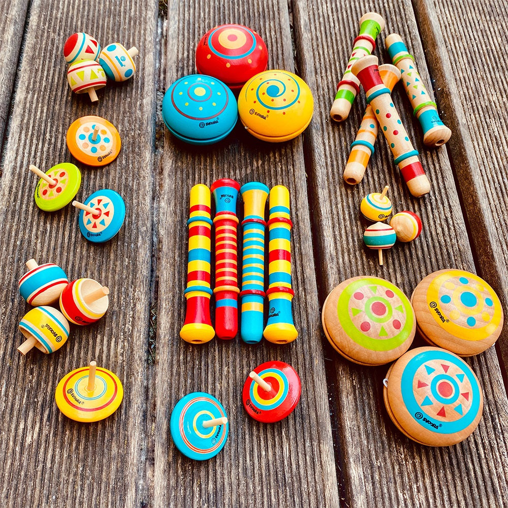 Svoora Wooden Yo-Yo 'Indie' in 3 designs