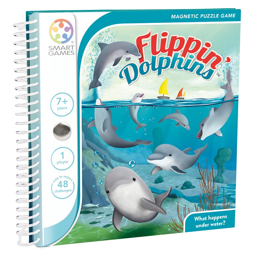 Smartgames Flippin' Dolphins, Magnetic Travel game