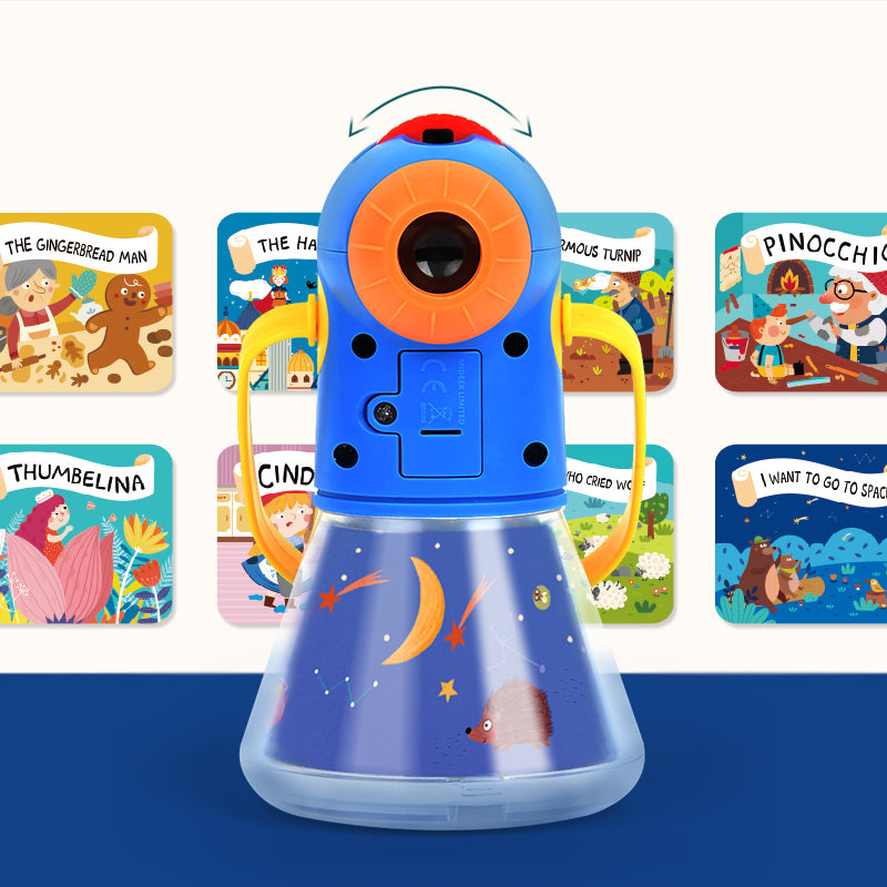STORYBOOK PROJECTOR, 3in1, 12 stories