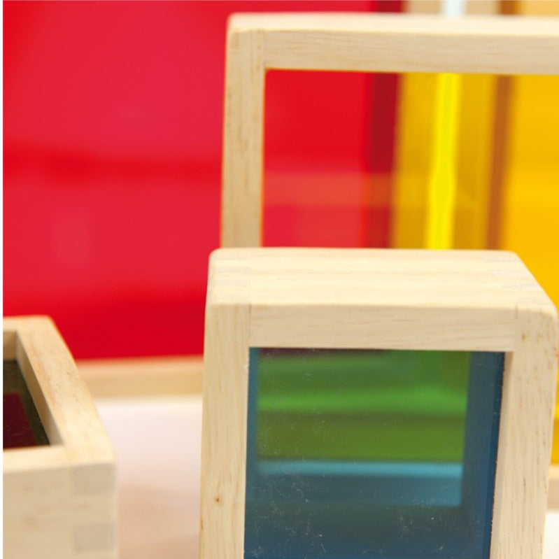 6 PCS. RAINBOW BLOCKS, Andreu Toys