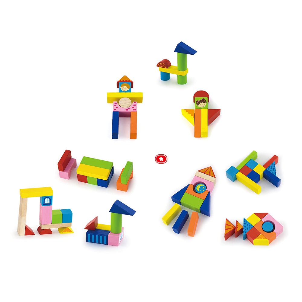 Block Set City 75pcs Viga