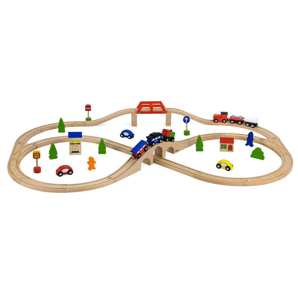 Viga Train Set (49pcs)
