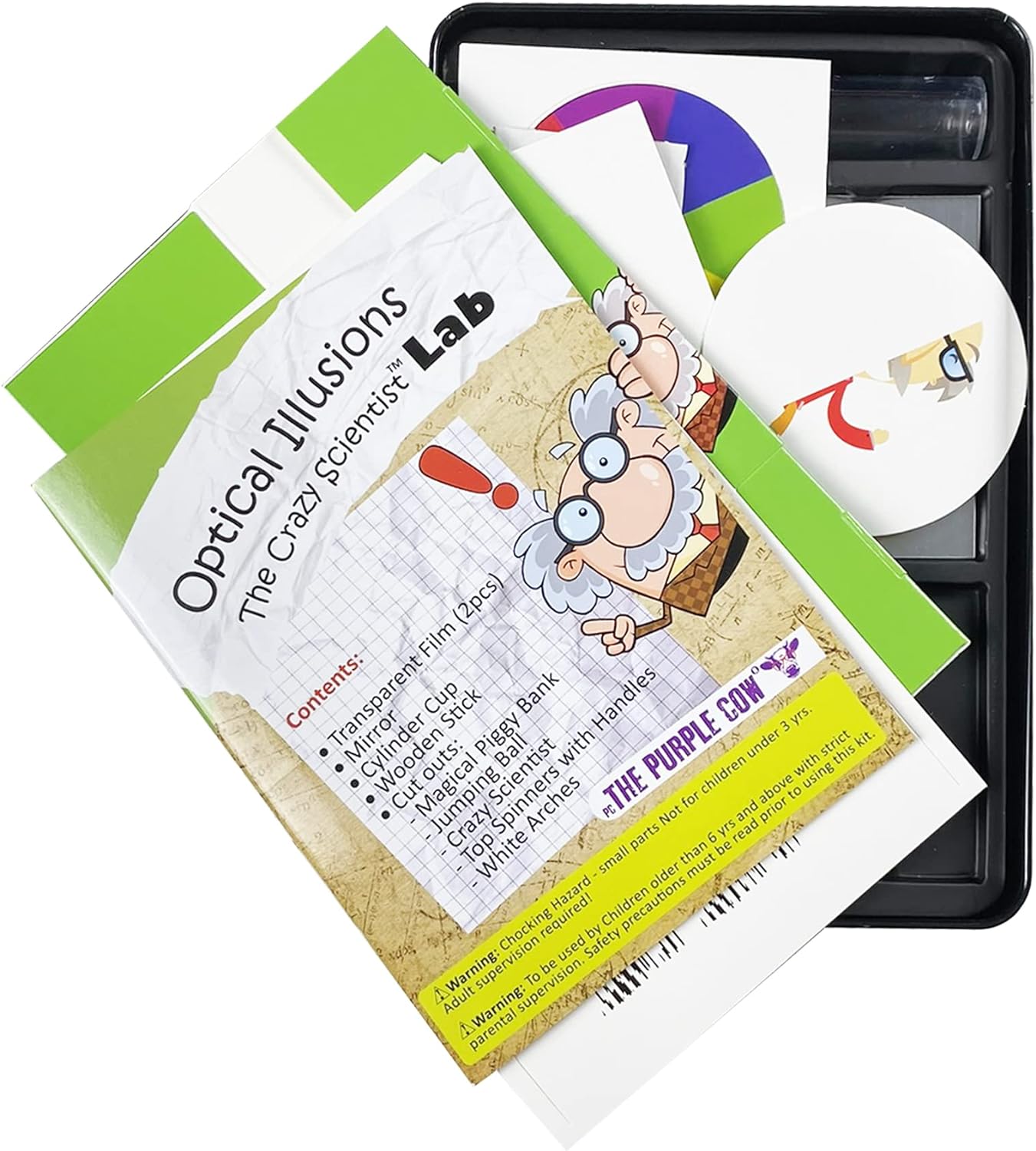 The Crazy Scientist LAB Optical Illusions