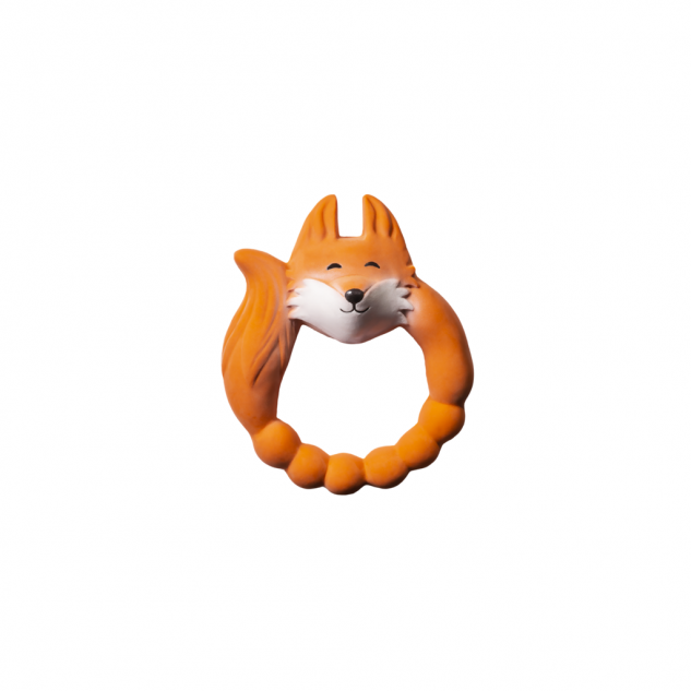 Teether Fox - Orange Natruba