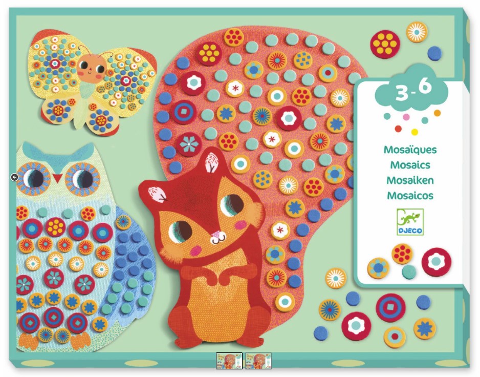 Djeco Sticker Mosaics, Milfiori