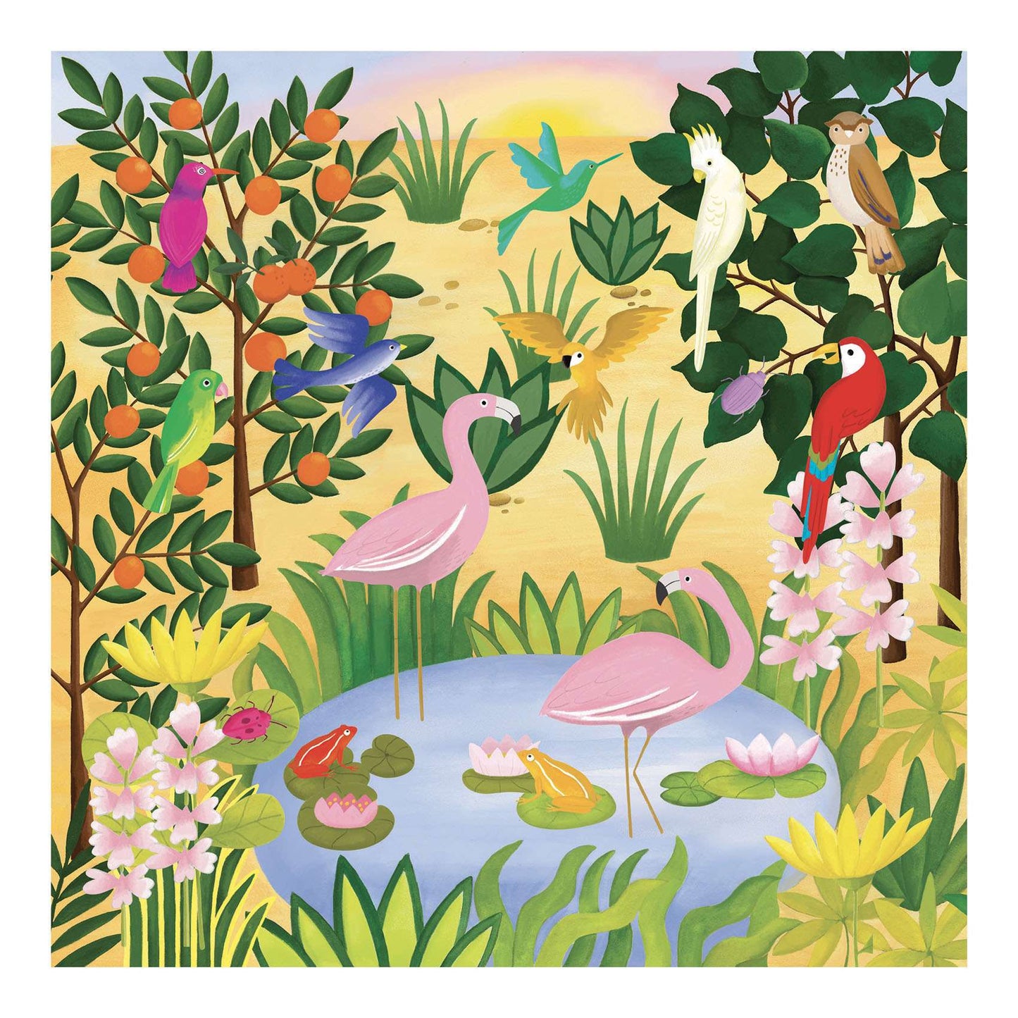 Djeco, Inspired By Rousseau, A Moment In Time, series.