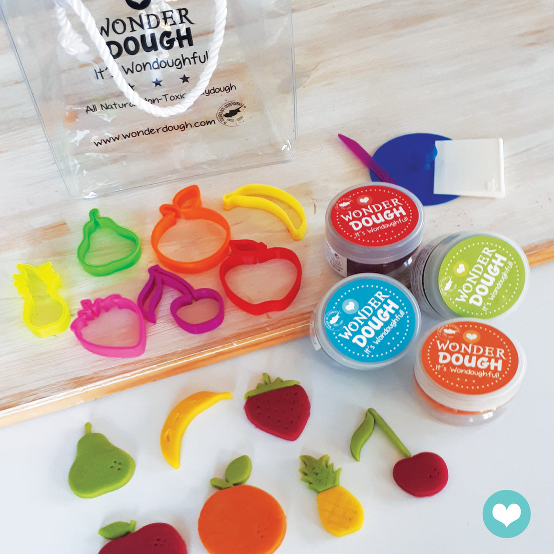 Wonderdough Fruit Mini Set (4 x 90gr tubs)