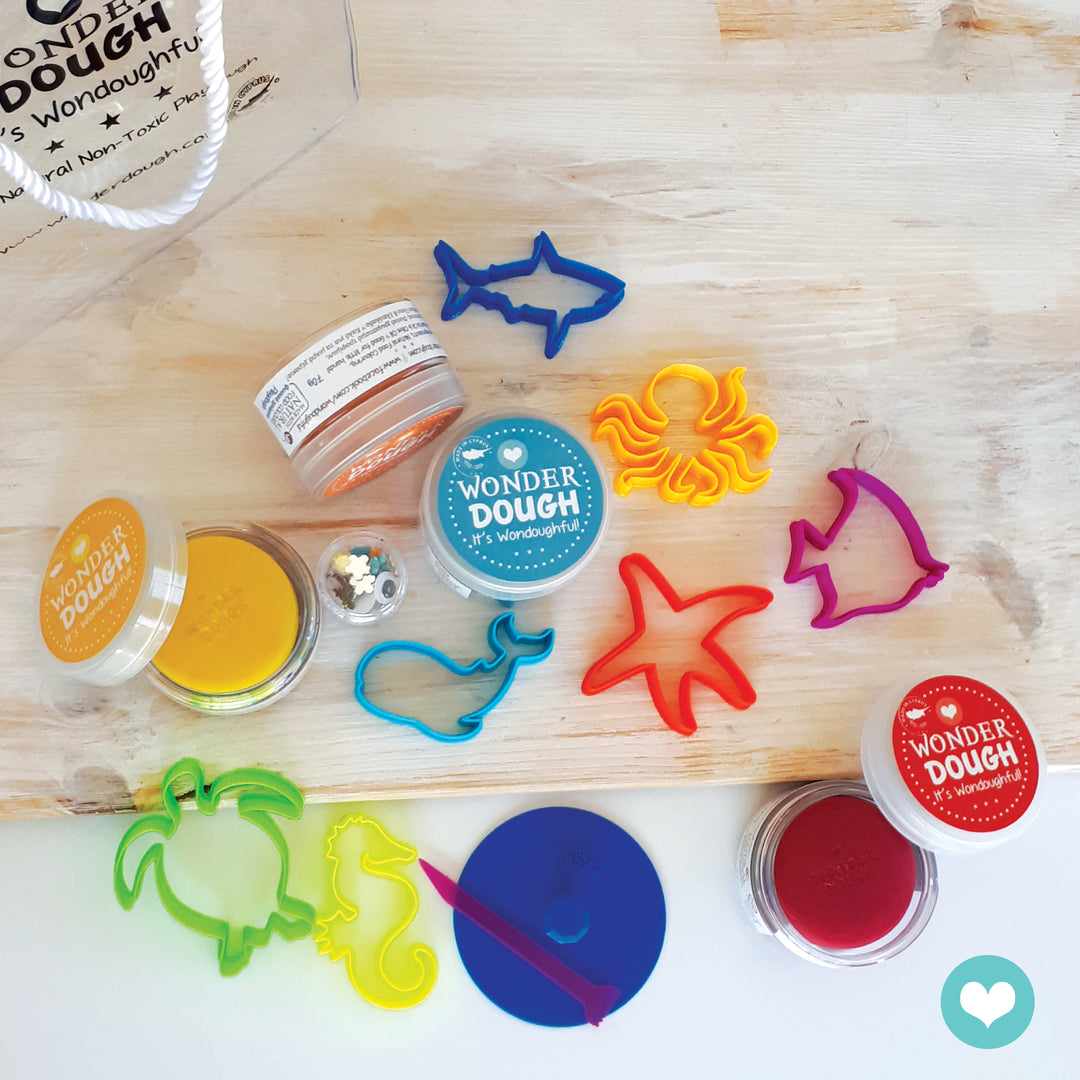 Wonderdough Sea Life Mini Set (4 x 90gr tubs)