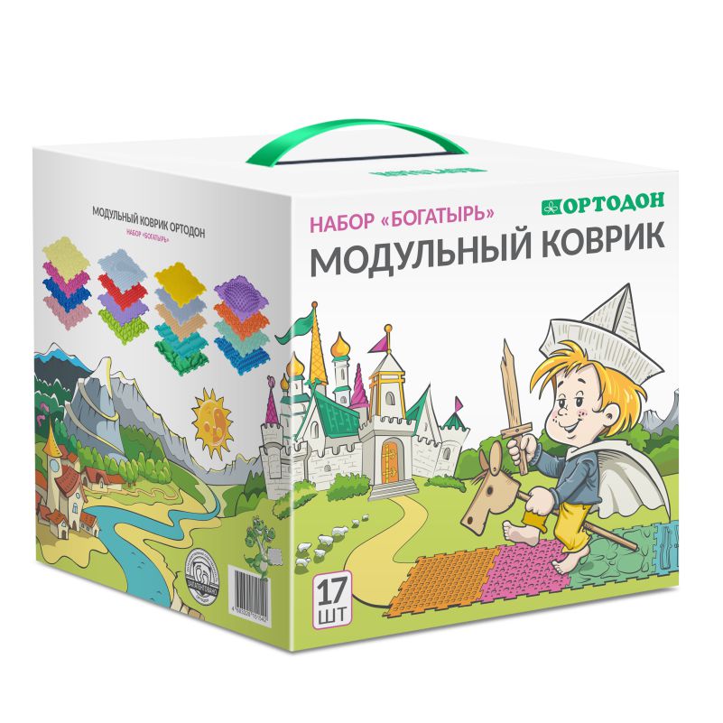 BOGATYR (17PCS), SET OF ORTHOPEDIC MATS