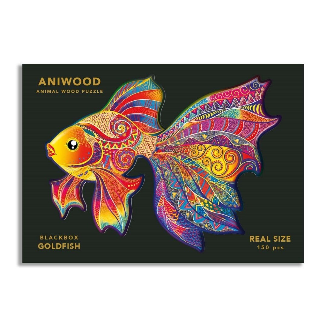 Puzzle Aniwood Golden Fish M
