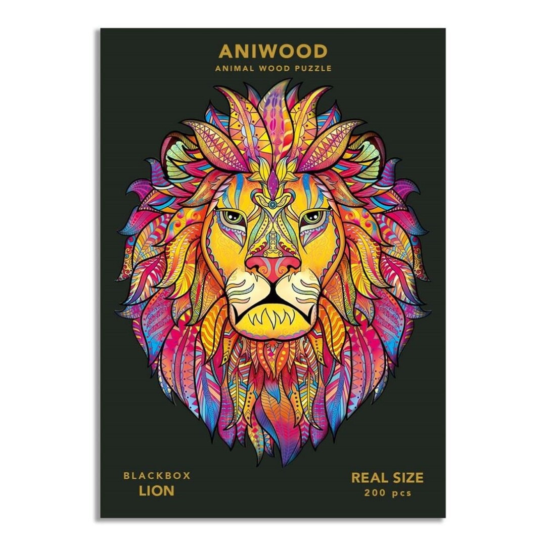 Puzzle Aniwood Lion L