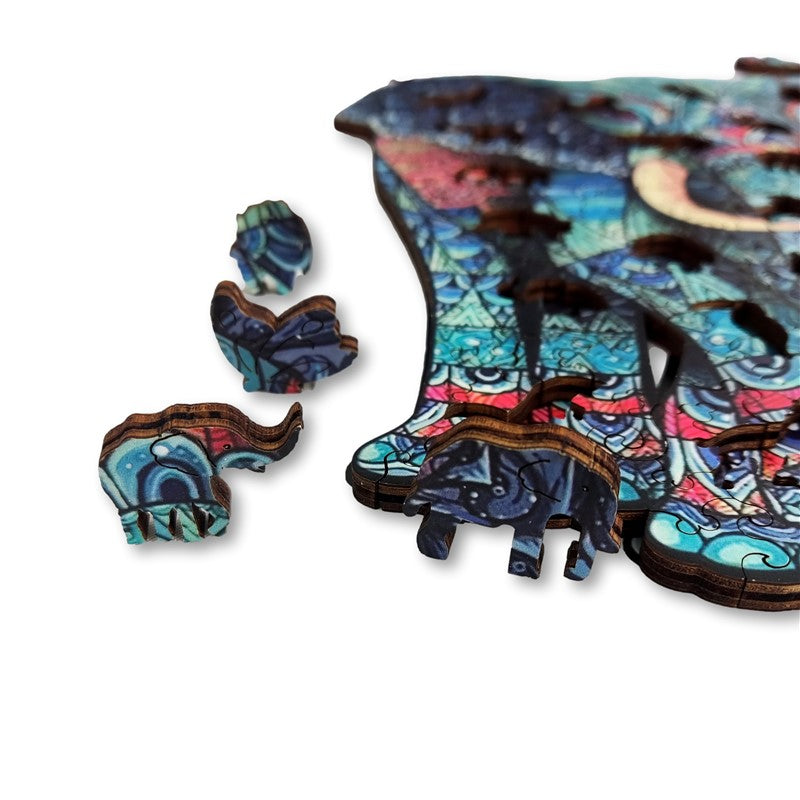 Puzzle Aniwood Elephant M