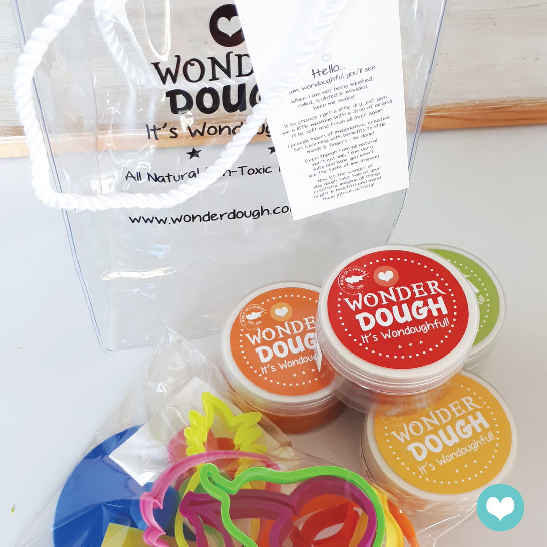 Wonderdough Fruit Large Set (4 x 125gr tubs)