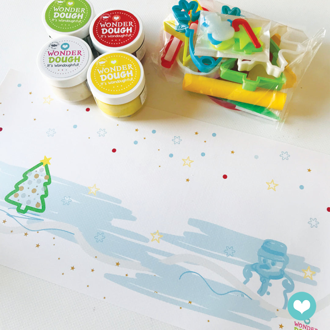 Wonderdough Christmas Large Set (4 x 125gr tubs)