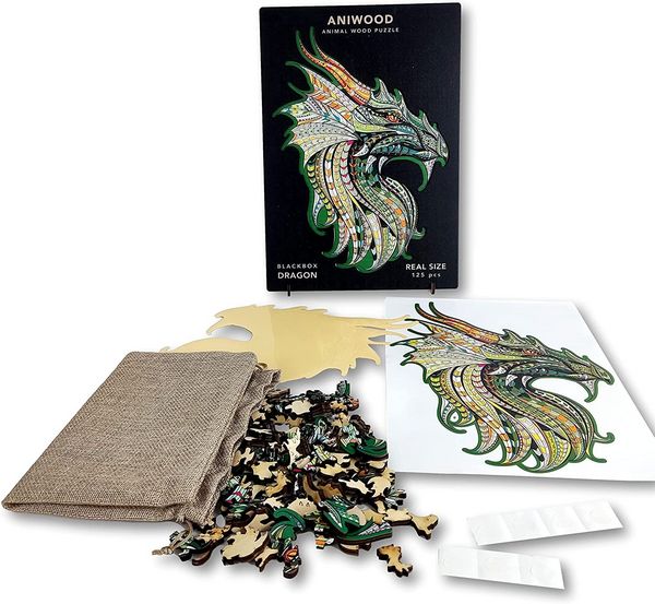 Puzzle Aniwood Dragón, M