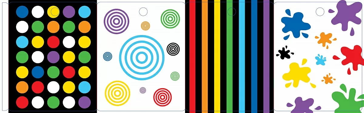 Книжка-раскладушка. Развиваем зрение от 6 месяцев до 1 года