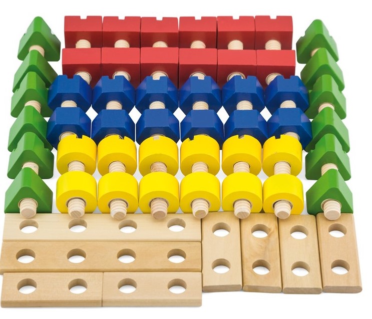 Bolts & Nuts 56 Piece Andreu Toys