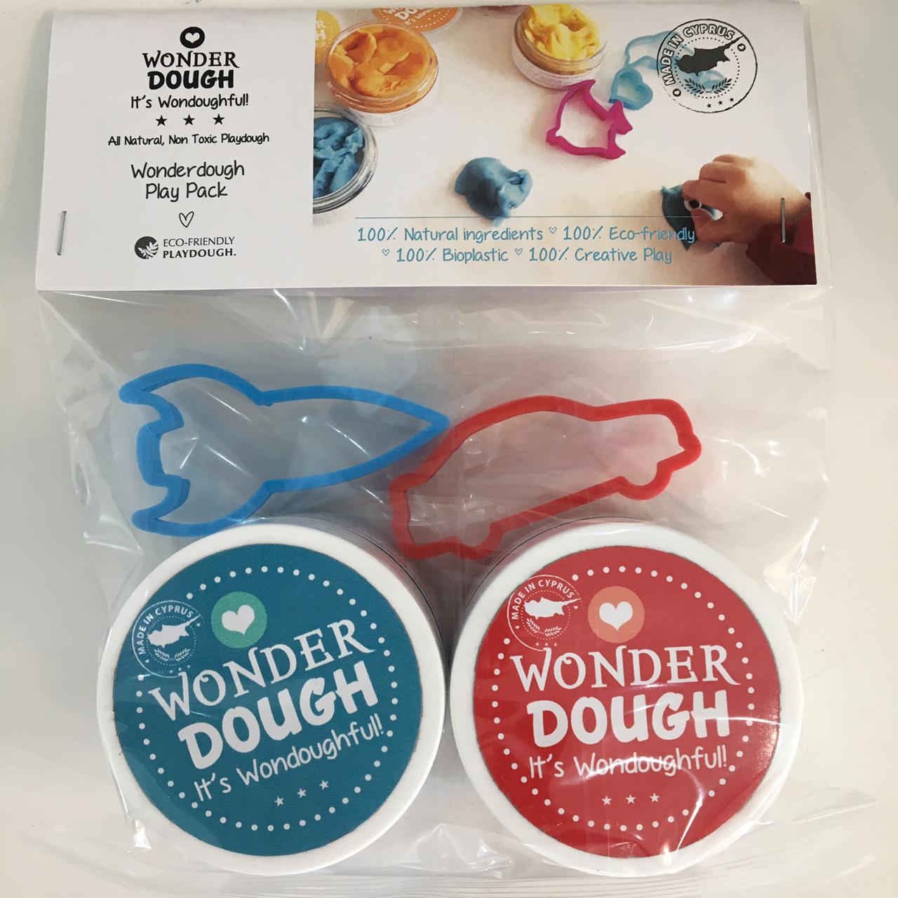 Wonderdough Party gift pack, 2 tubes, 2 cutters
