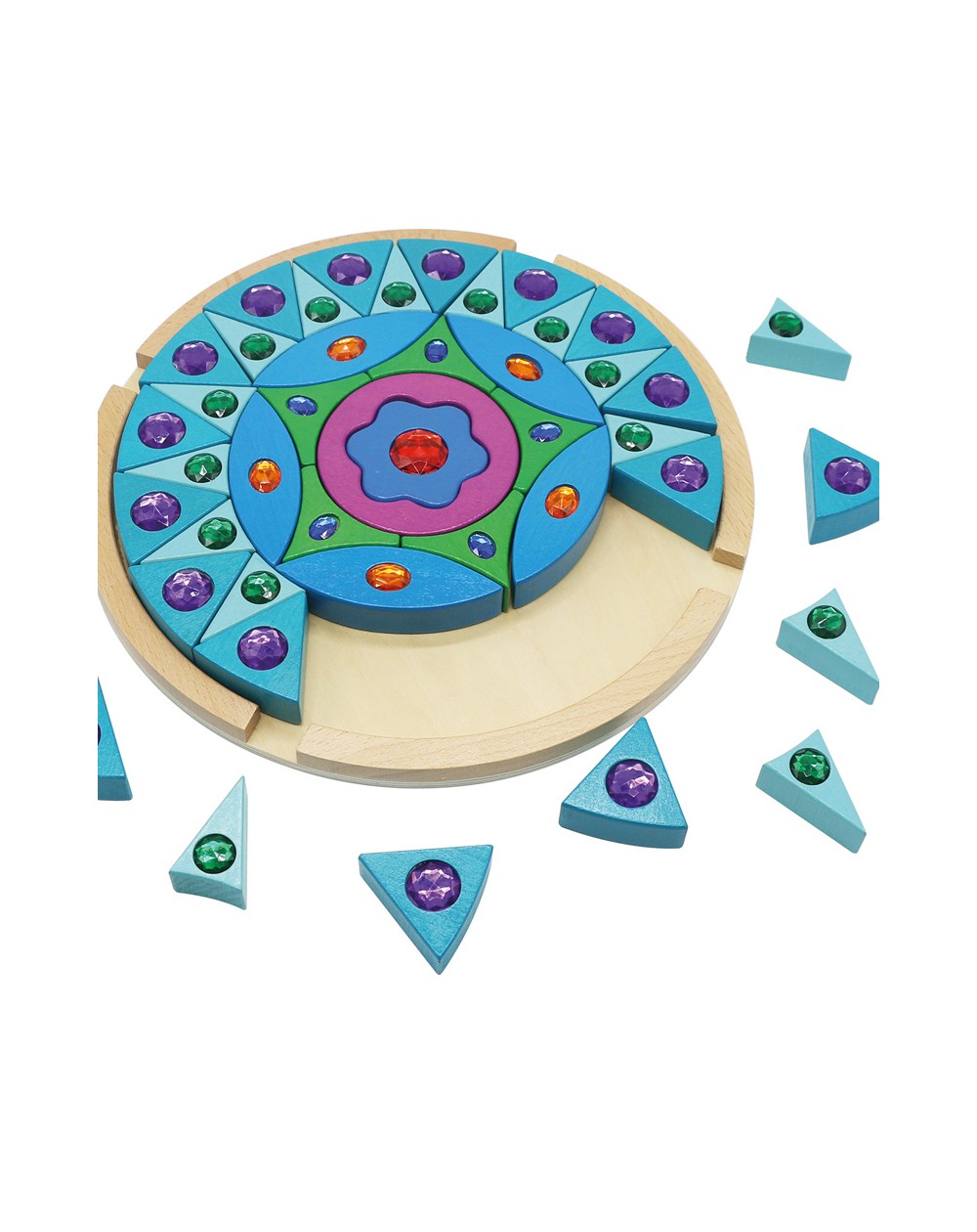 COLOR SOLID WOOD MANDALA, Andreu Toys