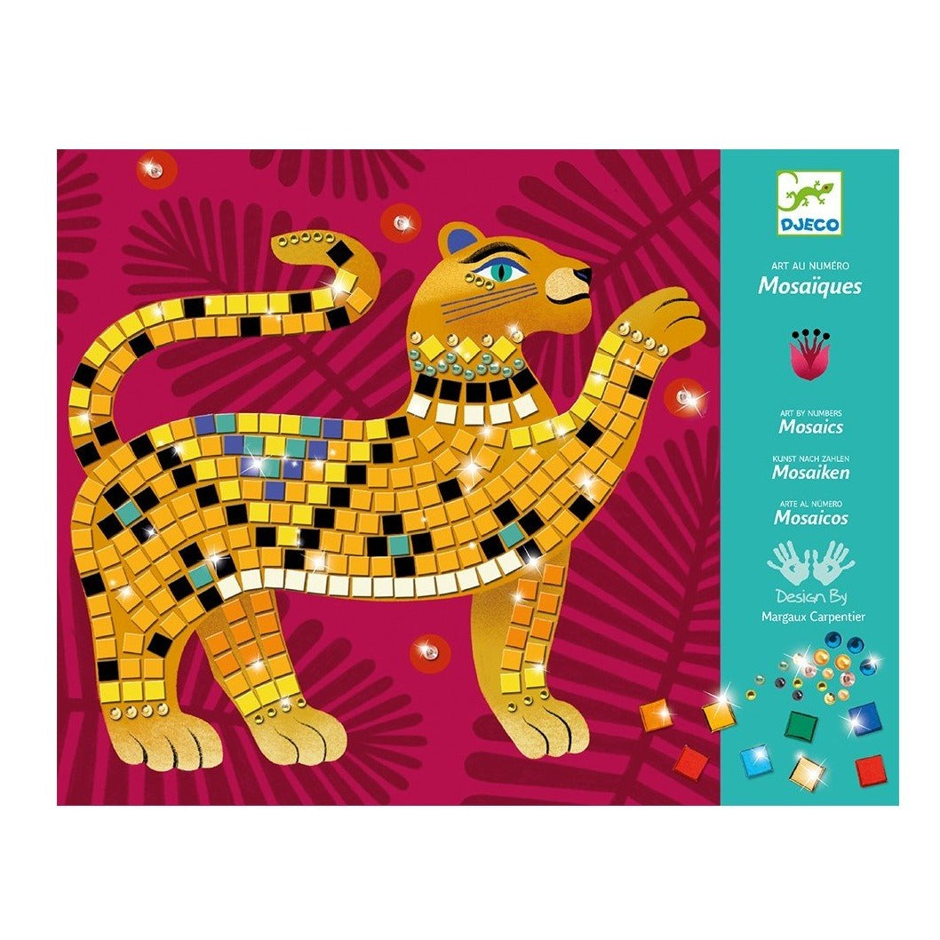 Djeco Stickers Mosaic Deep in the jungle