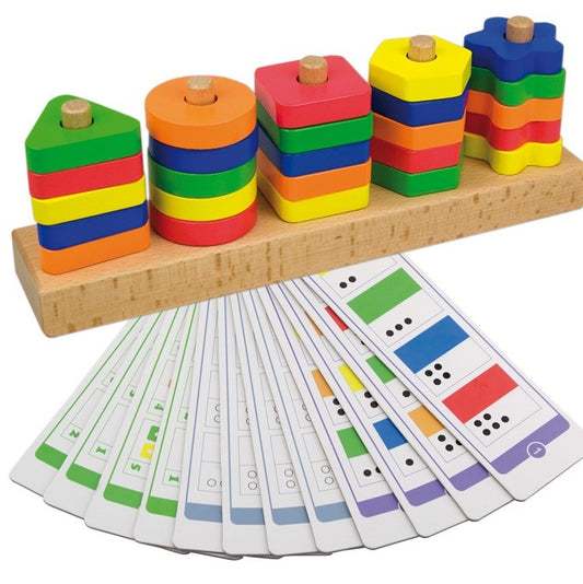 Γεωμετρικά Σχήματα με Κορδόνια Andreu Toys