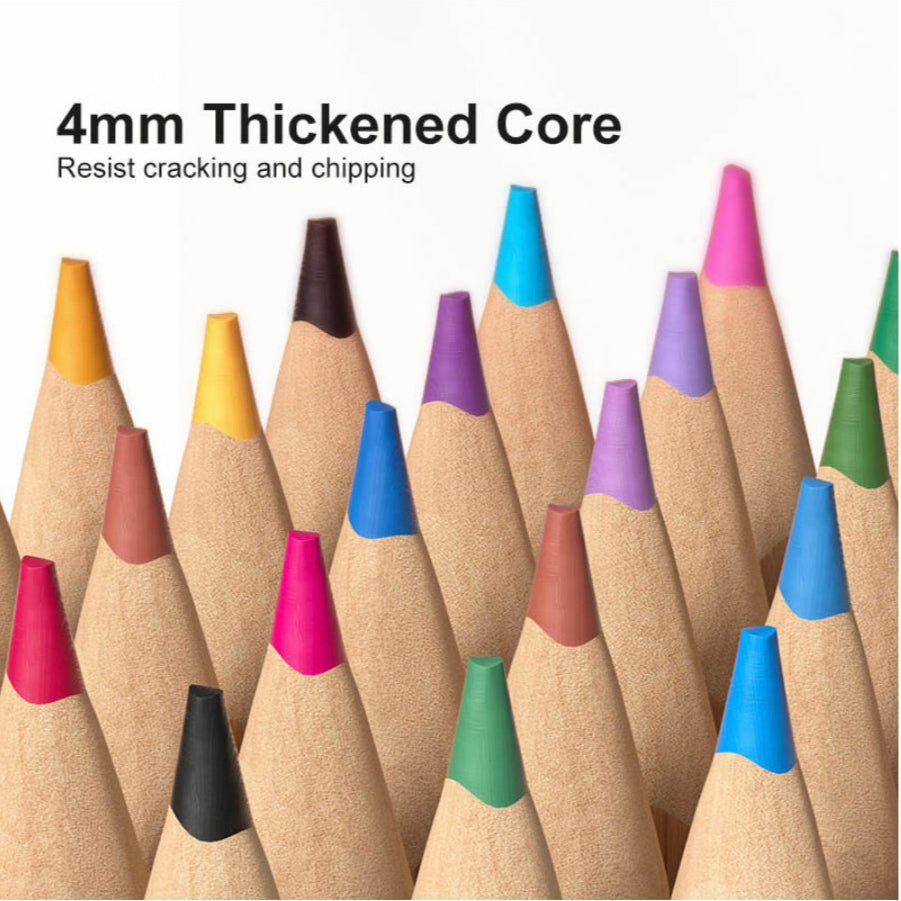 Vibrant Colored Pencil - 24 Colors Mideer