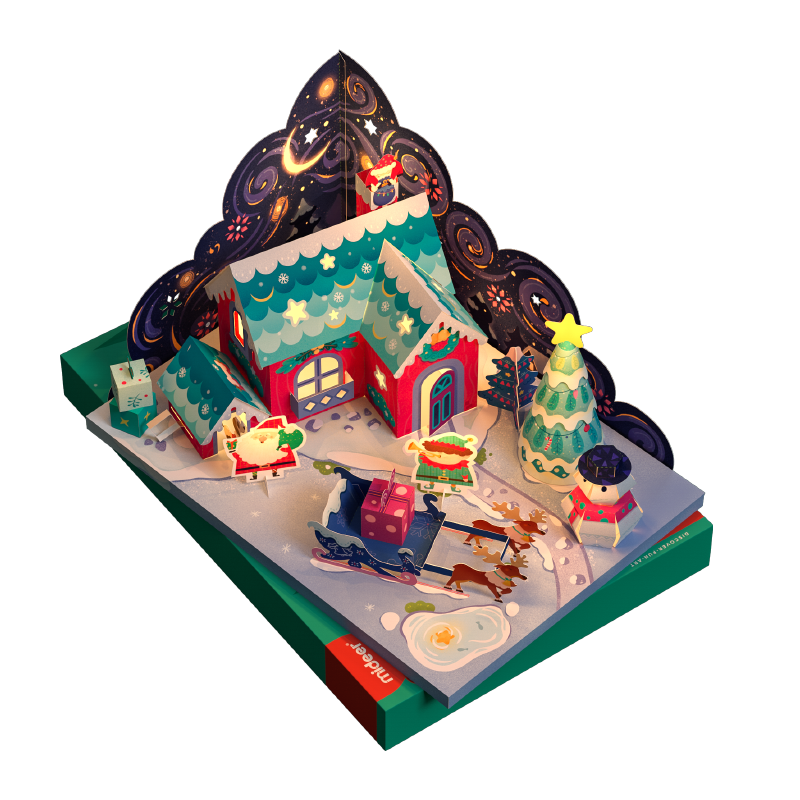 Christmas Cottage Mideer