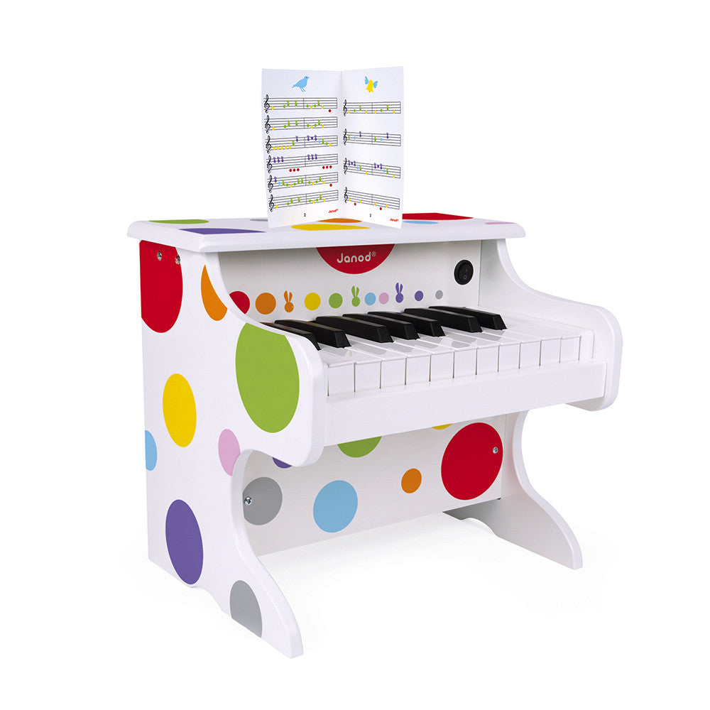 MY FIRST ELECTRONIC PIANO CONFETTI (WOOD) Janod