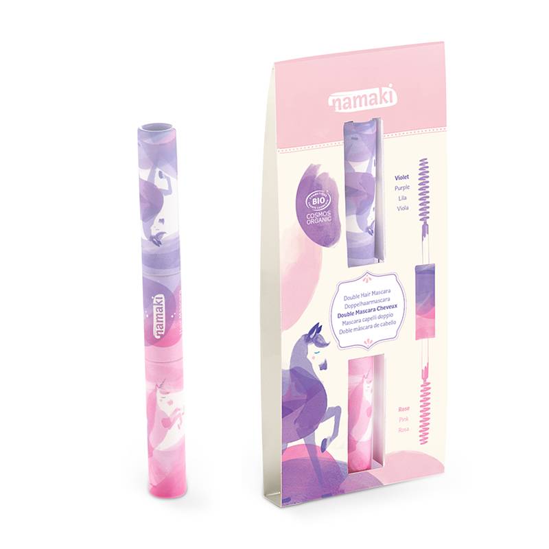 Double tip Mascara Pink & Purple, Namaki