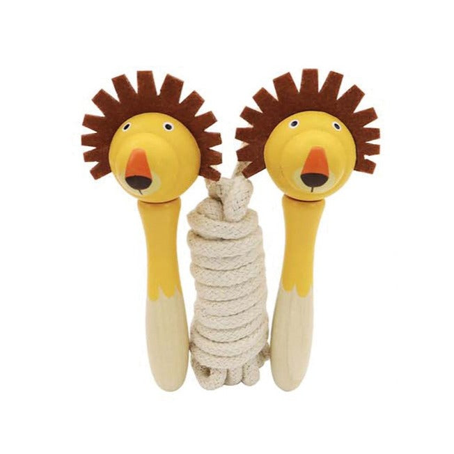 WOODEN JUNGLE ANIMAL ROPE, Andreu Toys