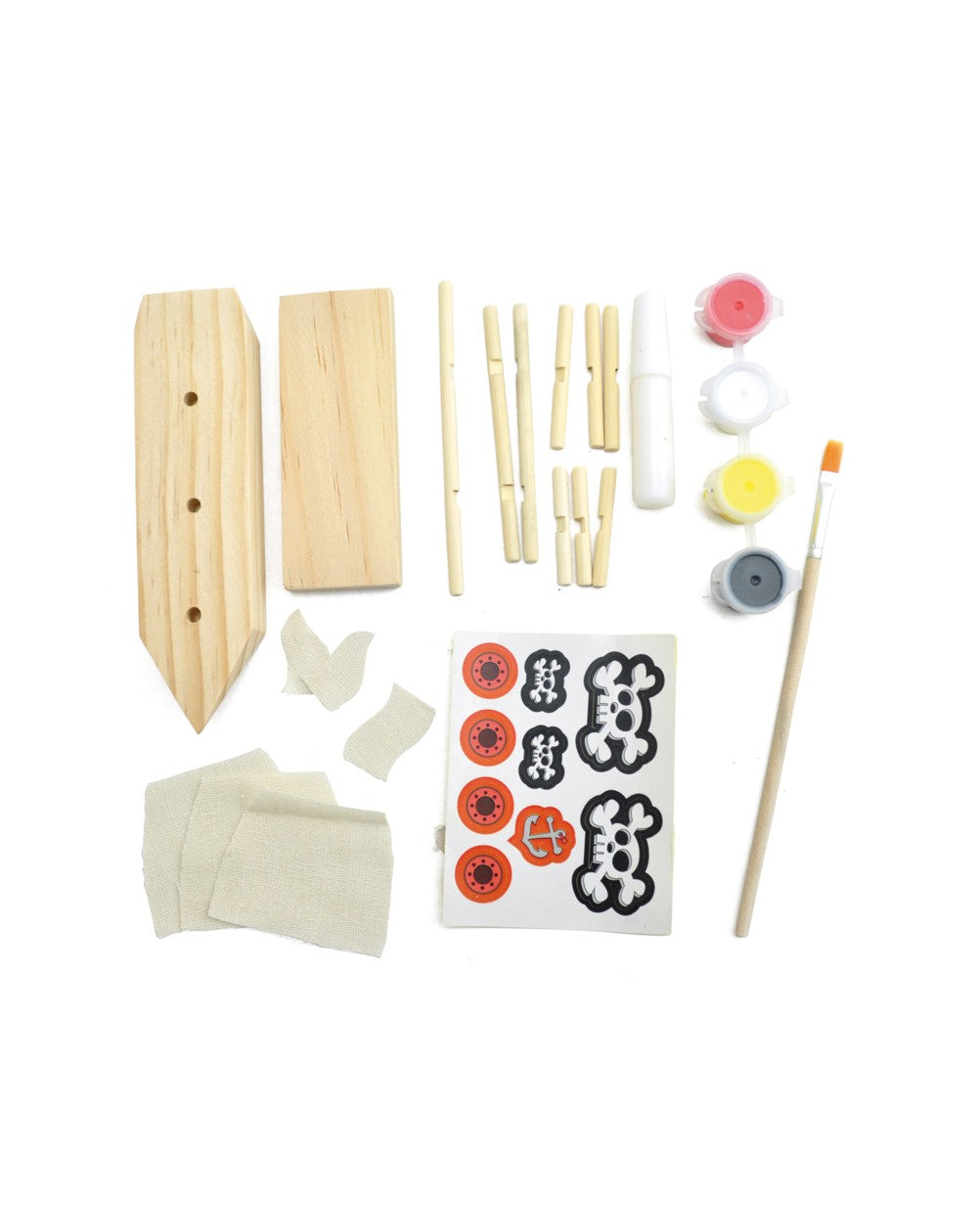 WOODEN PIRATE SHIP Andreu Toys