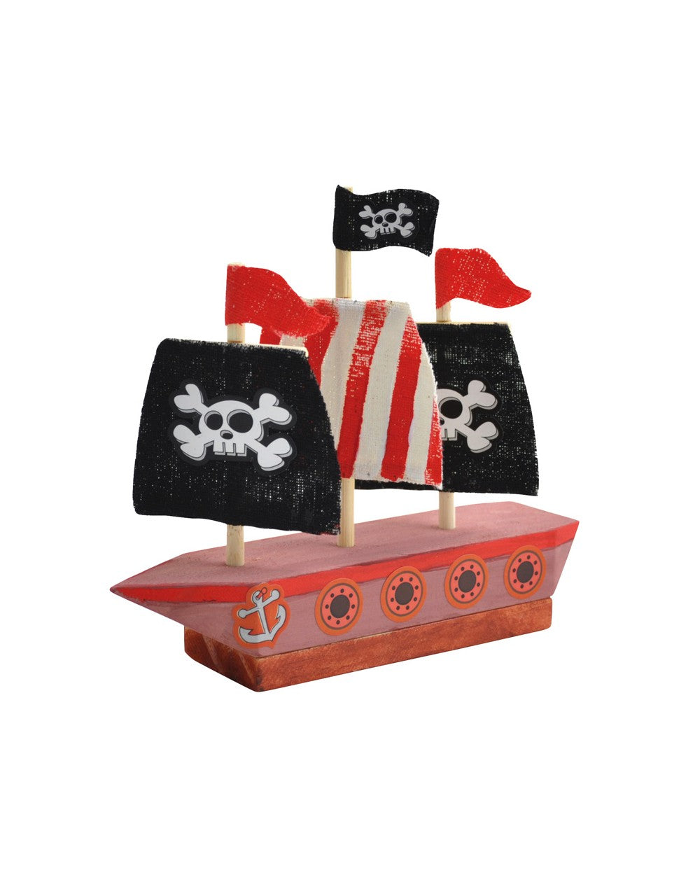 WOODEN PIRATE SHIP Andreu Toys