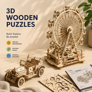 3d Wooden Puzzles for Kids