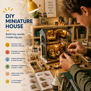 DIY Miniature Houses for Kids